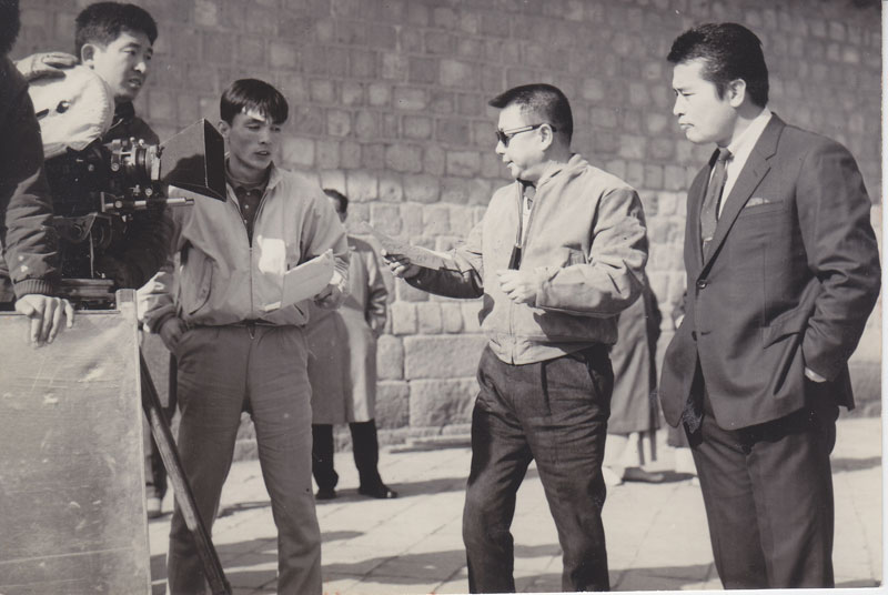<속 미워도 다시한번>(정소영, 1969) 촬영현장