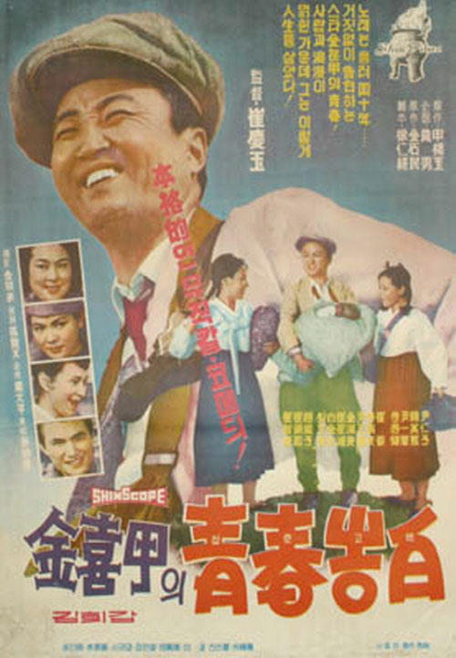  <깁희갑의 청춘고백>(최경옥, 1964) 포스터