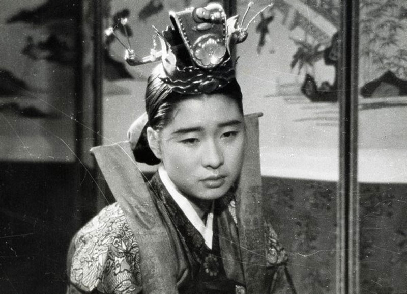 <단종애사>(전창근, 1956)에서  단종비를 맡은 엄앵란