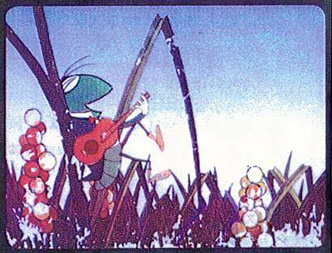 <한국최초의 총천연색 창작단편 애니메이션－개미와 베짱이(1962)-ⓒCheong DoBin>
