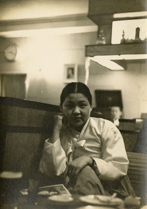 젊은시절의 복혜숙